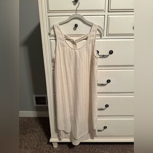 Cloth & stone dress.